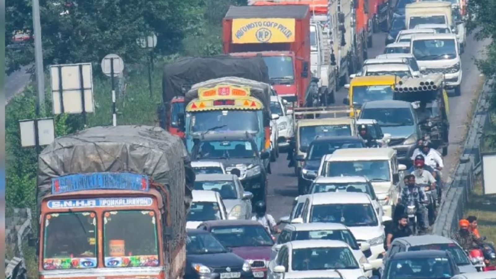   किसानों ने फिर किया जालंधर फगवाड़ा Highway जाम, 