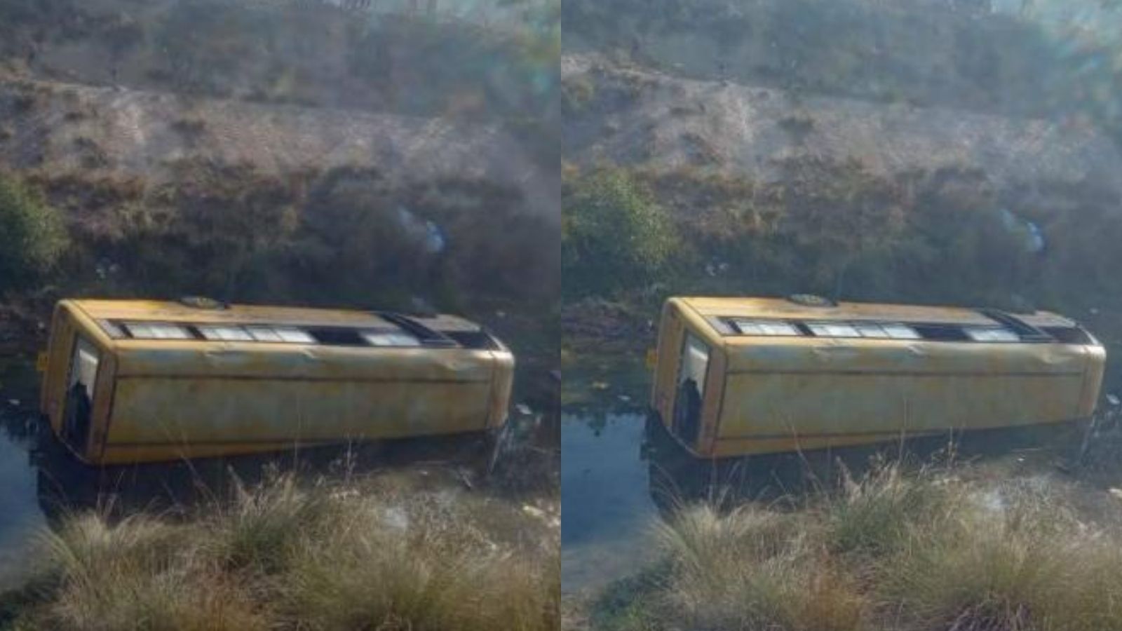 School Bus Accident : 