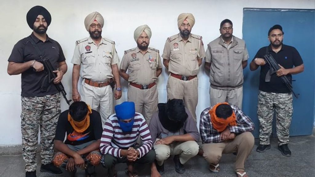पुलिस ने आतंकी हरविंदर रिंदा के 5 साथियों को पकड़ा, 