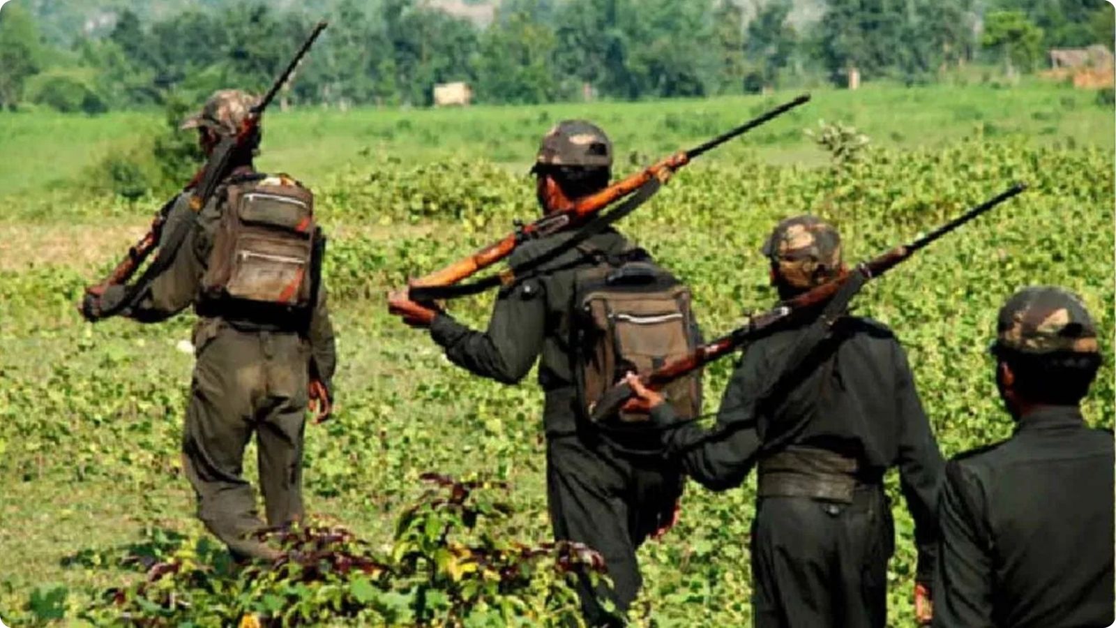 अबूझमाड़ के जंगलों बड़ी मुठभेड़ जारी, 