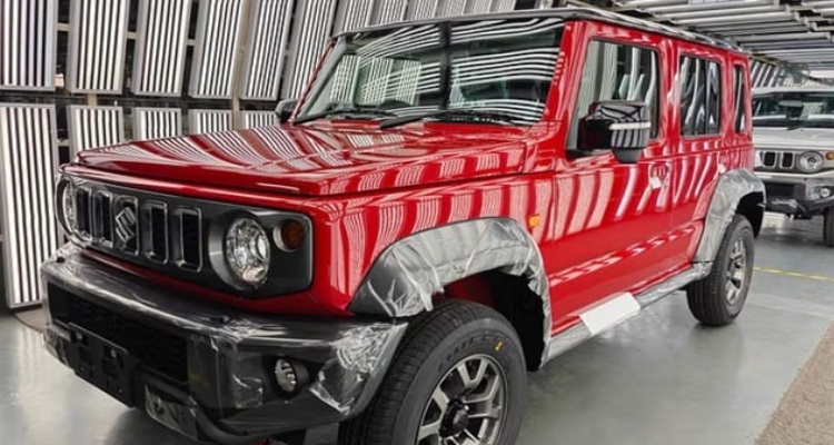 Maruti Jimny 5-Door SUV : जापान के बाजार में मारुति सुज़ुकी