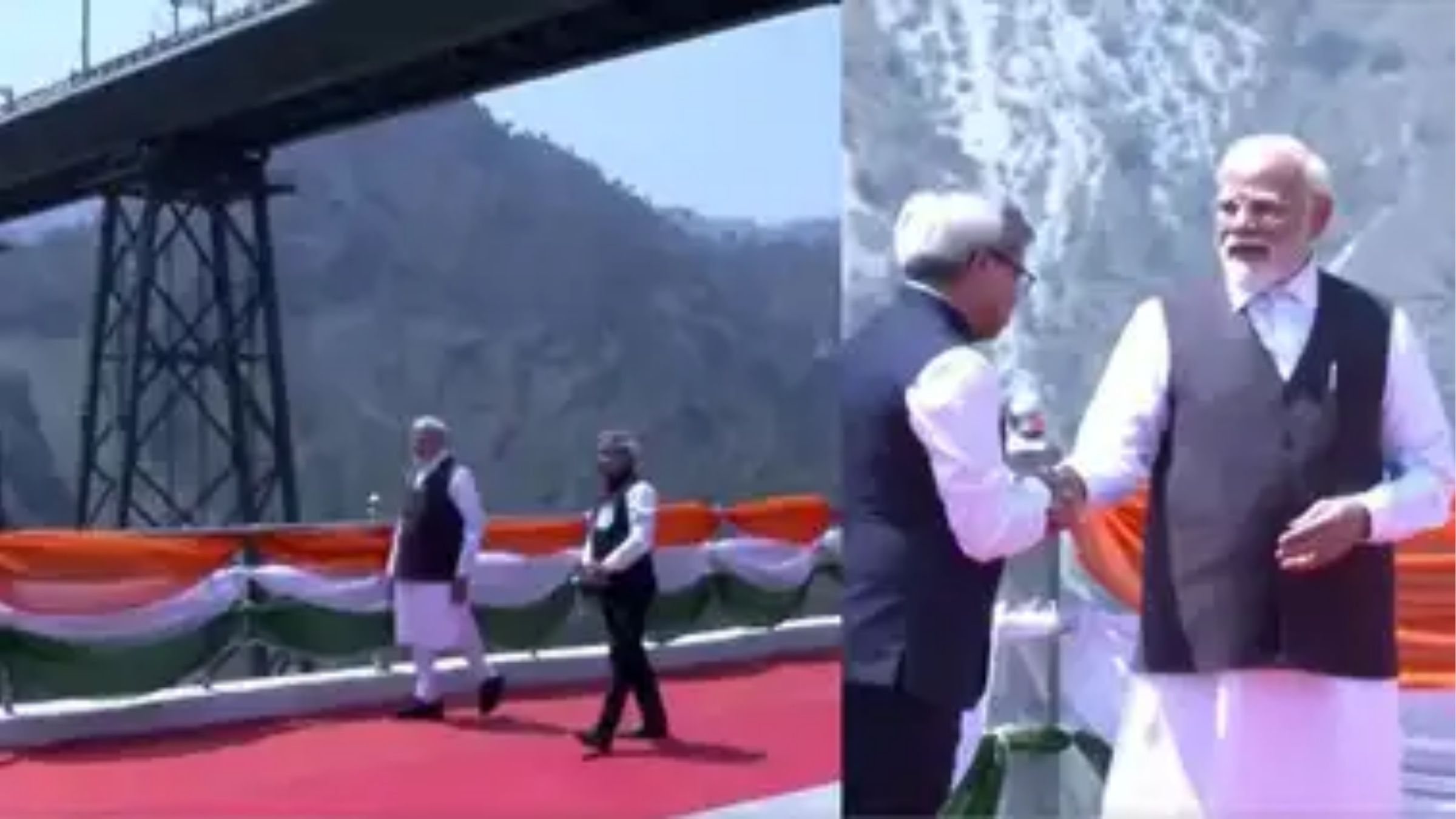 पीएम मोदी ने दुनिया के सबसे बड़े रेलवे ब्रिज का किया उद्घाटन, 