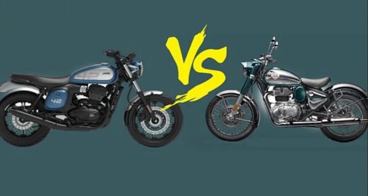 Jawa 42 FJ vs Royal Enfield Classic 350 : कौन सी मोटरसाइकिल 