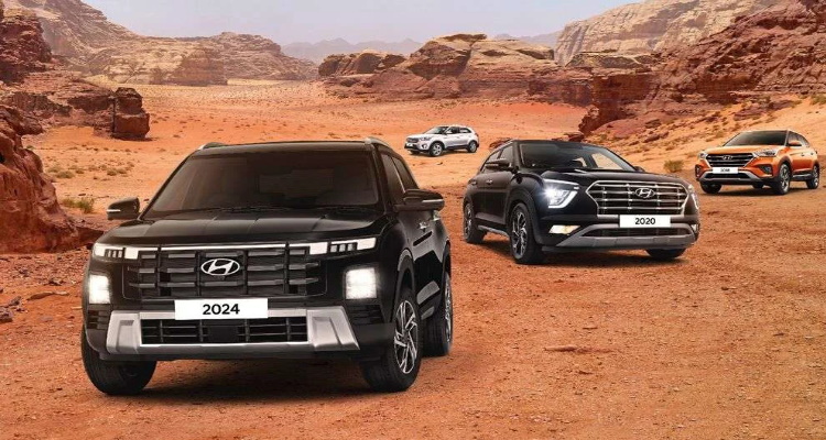 Hyundai Creta ने भारत में किया बिक्री में 10 लाख