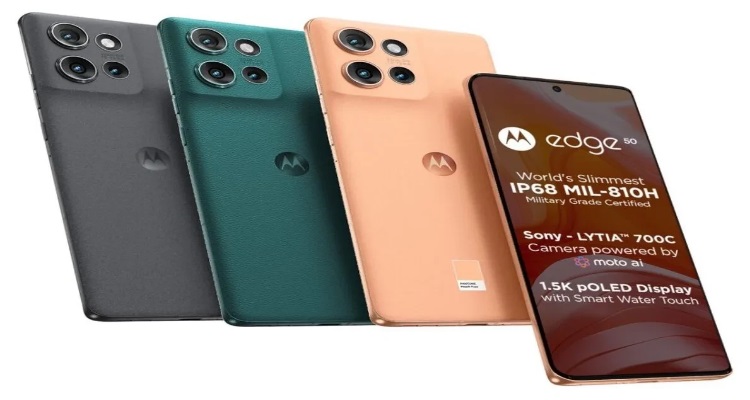 Motorola Edge 50 : IP68 रेटिंग के साथ मोटोरोला का नया स्मार्टफोन 