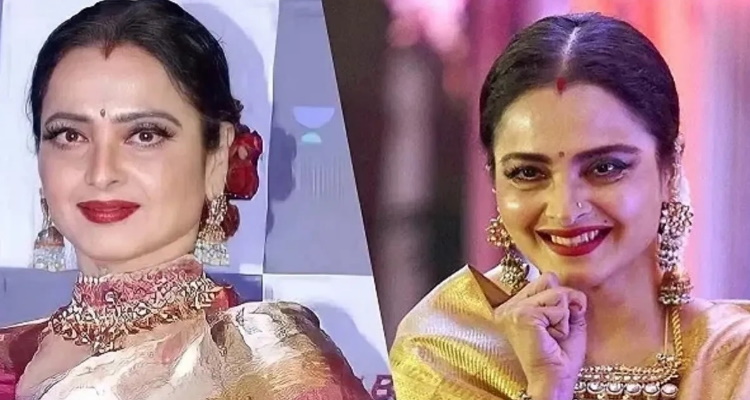 Rekha Bollywood News : हर इवेंट्स और पार्टी में हंसती-मुस्कुराती नजर आती