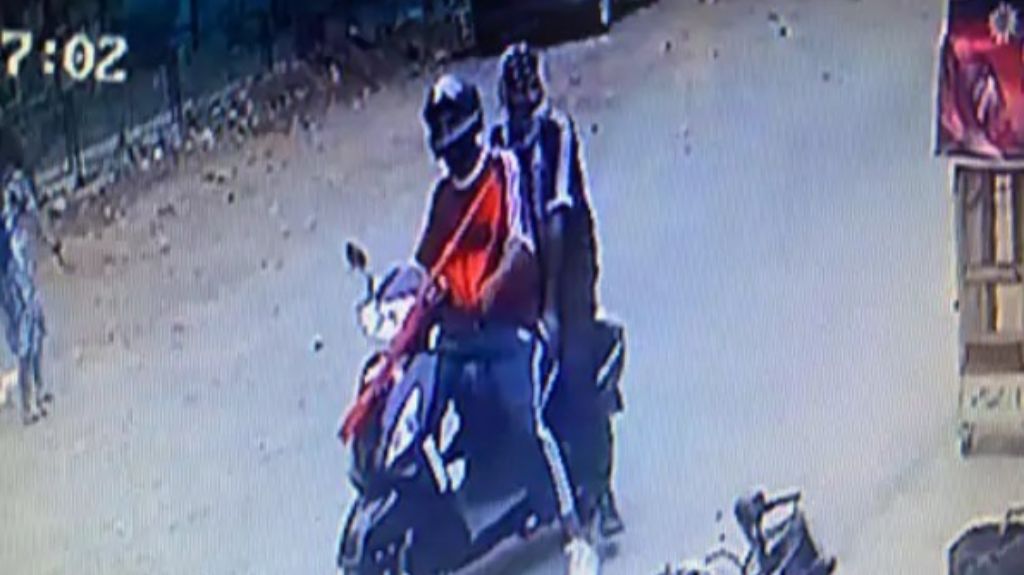 विकास प्रभाकर की हत्या करने वाली की पुलिस ने जारी की CCTV फुटेज, 