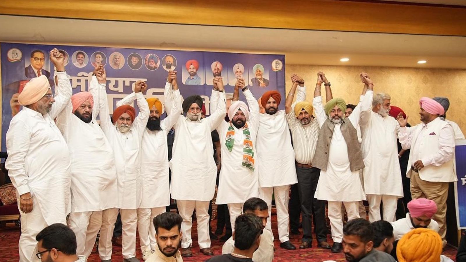 कांग्रेस में शामिल हुए विक्रमजीत चौधरी, 