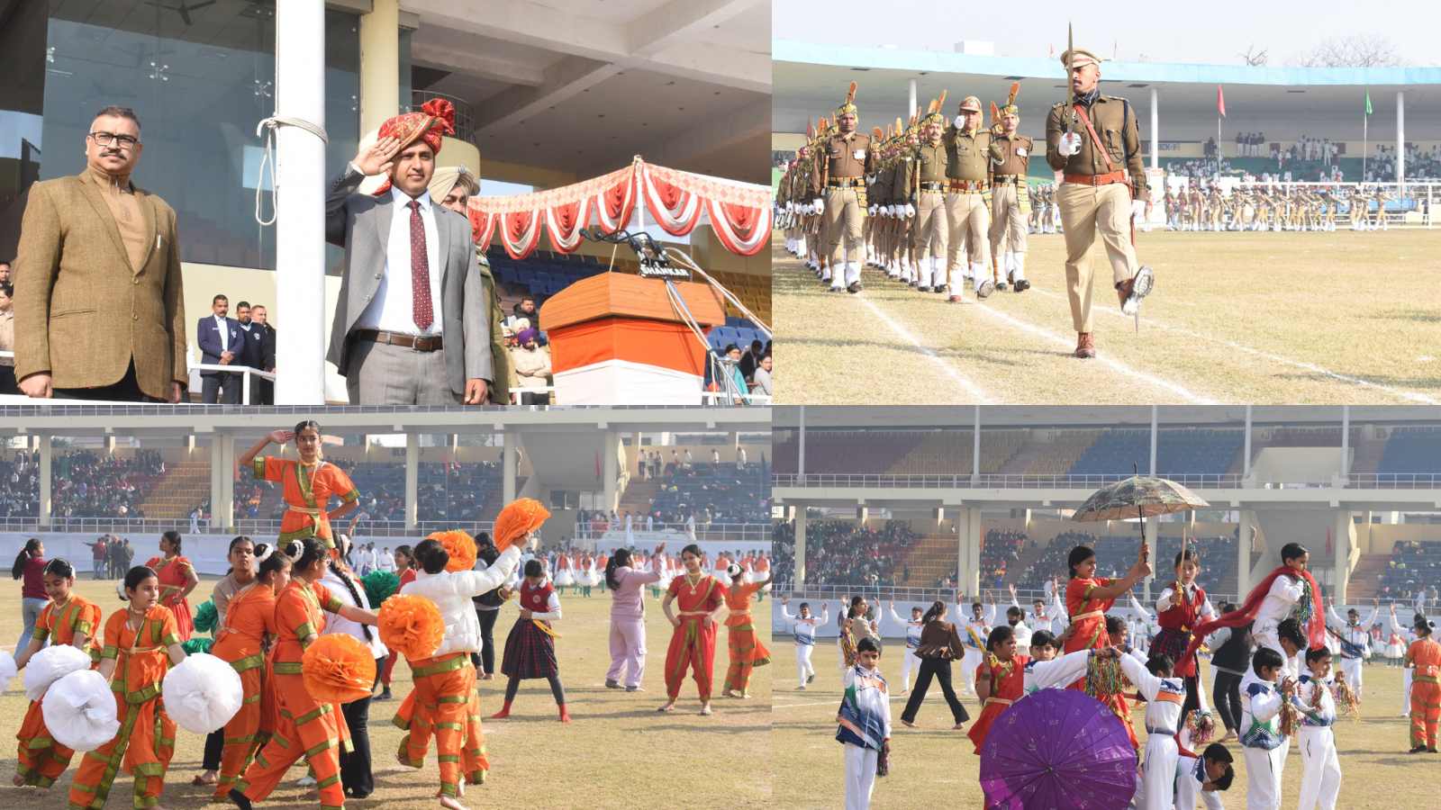 Jalandhar Republic Day : फुल ड्रैस रिहर्सल में दिखा देश भक्ति का जज़्बा, 