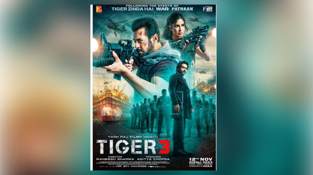 सलमान खान  स्टारर फिल्म टाइगर 3 का ट्रेलर रिलीज , 