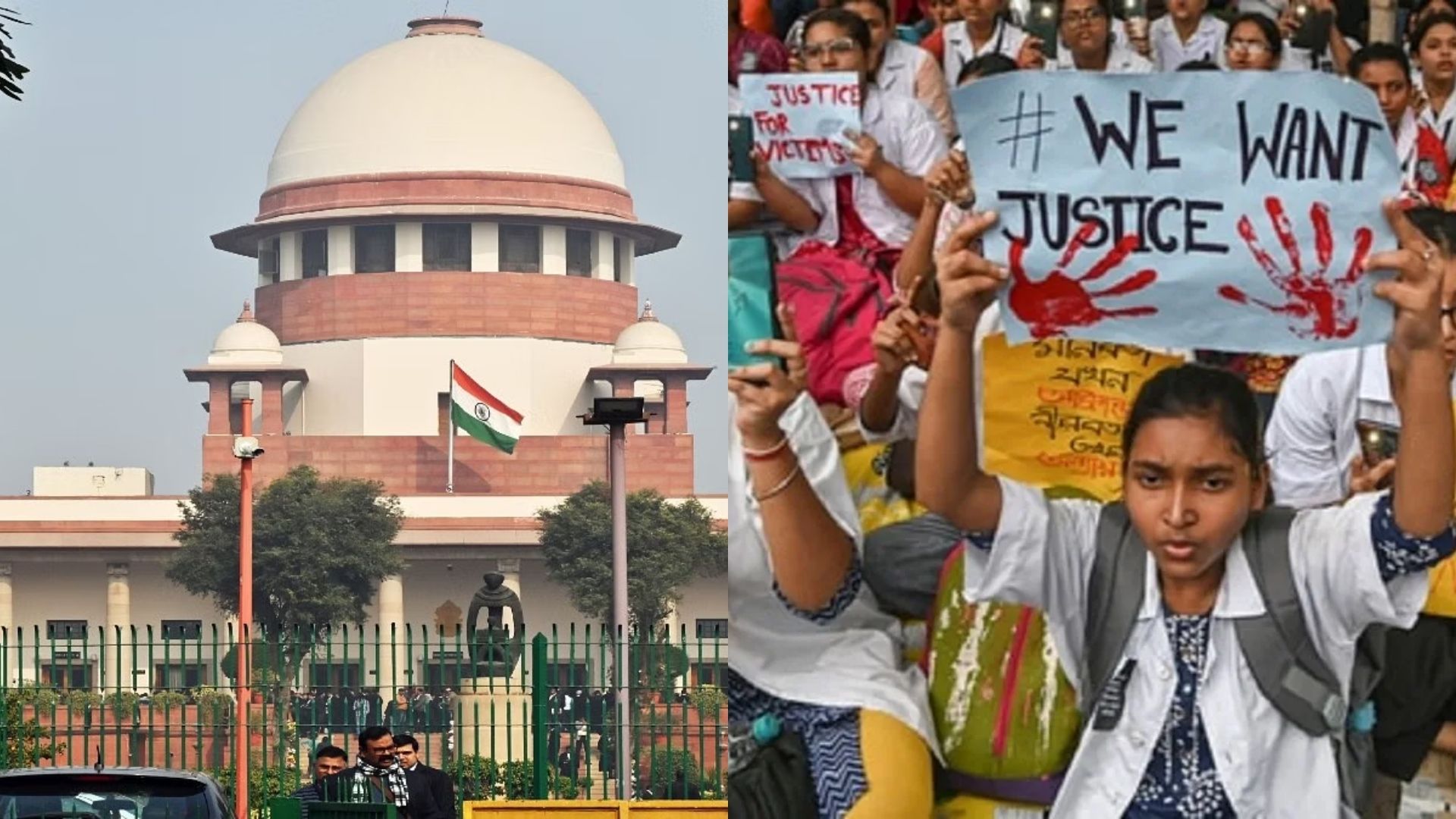 कोलकाता डॉक्टर रेप-मर्डर केस पर Supreme Court ने खुद लिया नोटिस