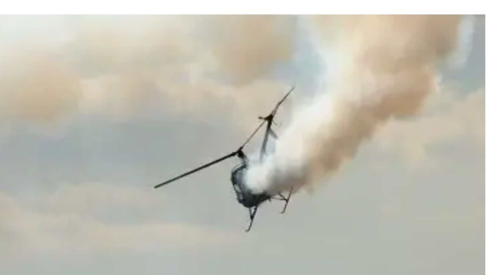  Helicopter crash : 