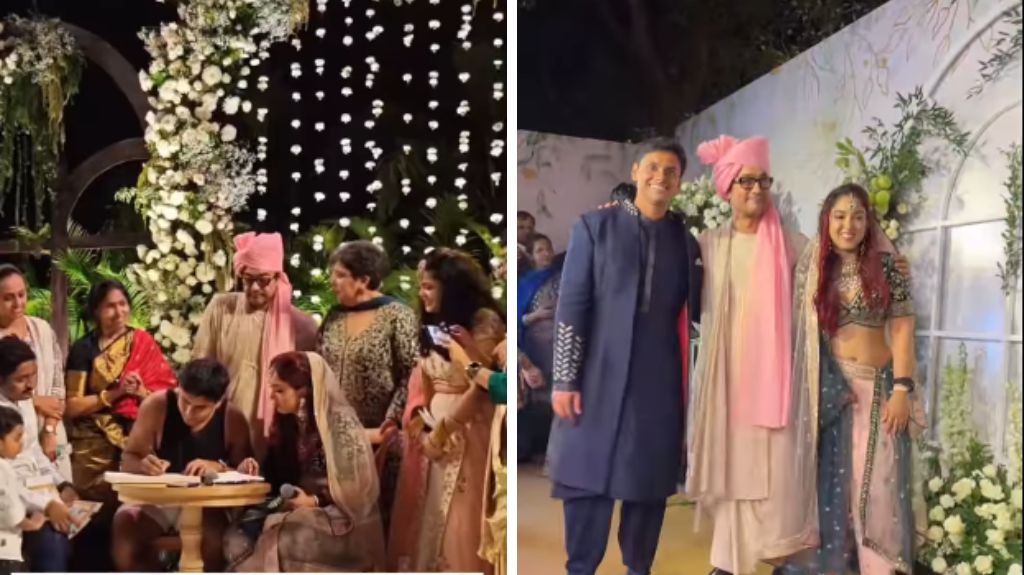 आमिर खान की बेटी आयरा के दूल्हे नुपुर शिखरे जिम वियर में पहुंचे शादी करने, 