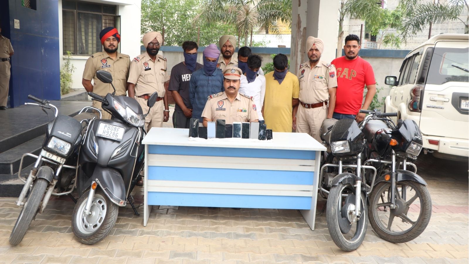  जालंधर पुलिस ने चोर गिरोह को किया काबू,