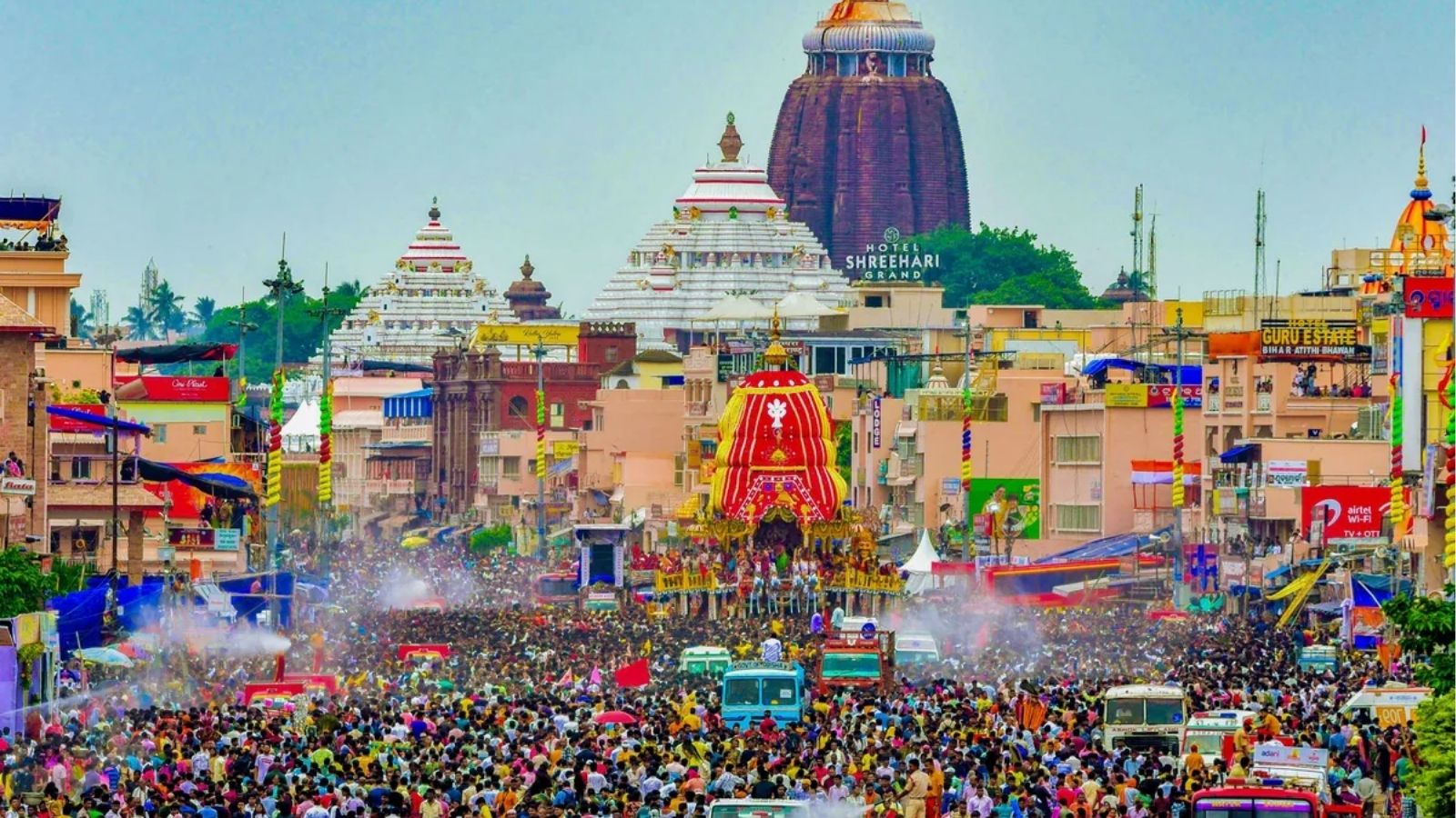 भगवान जगन्नाथ की रथयात्रा के दौरान भगदड़, 