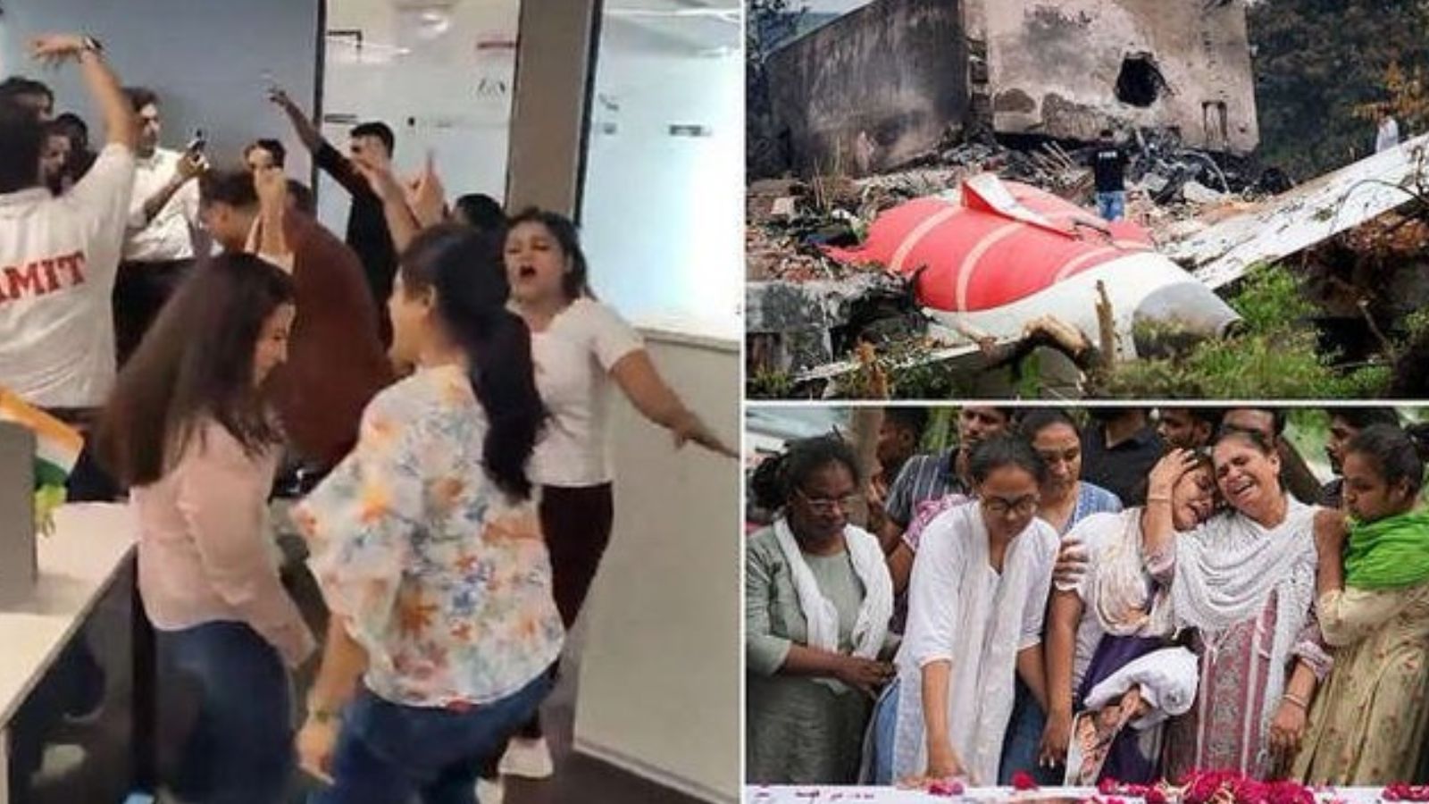 अहमदाबाद प्लेन क्रैश के बाद जश्न मना रहे 4 कर्मचारियों को किया बर्खास्त,