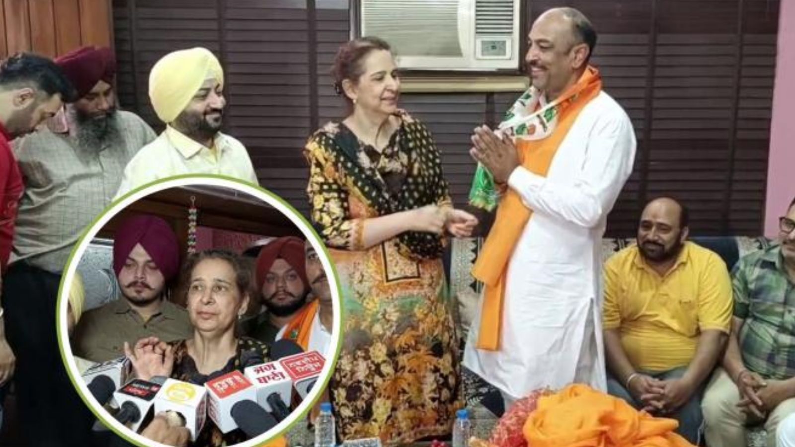 नवजोत कौर सिद्धू पार्टी वर्करों को मनाने अमृतसर पहुंची, 