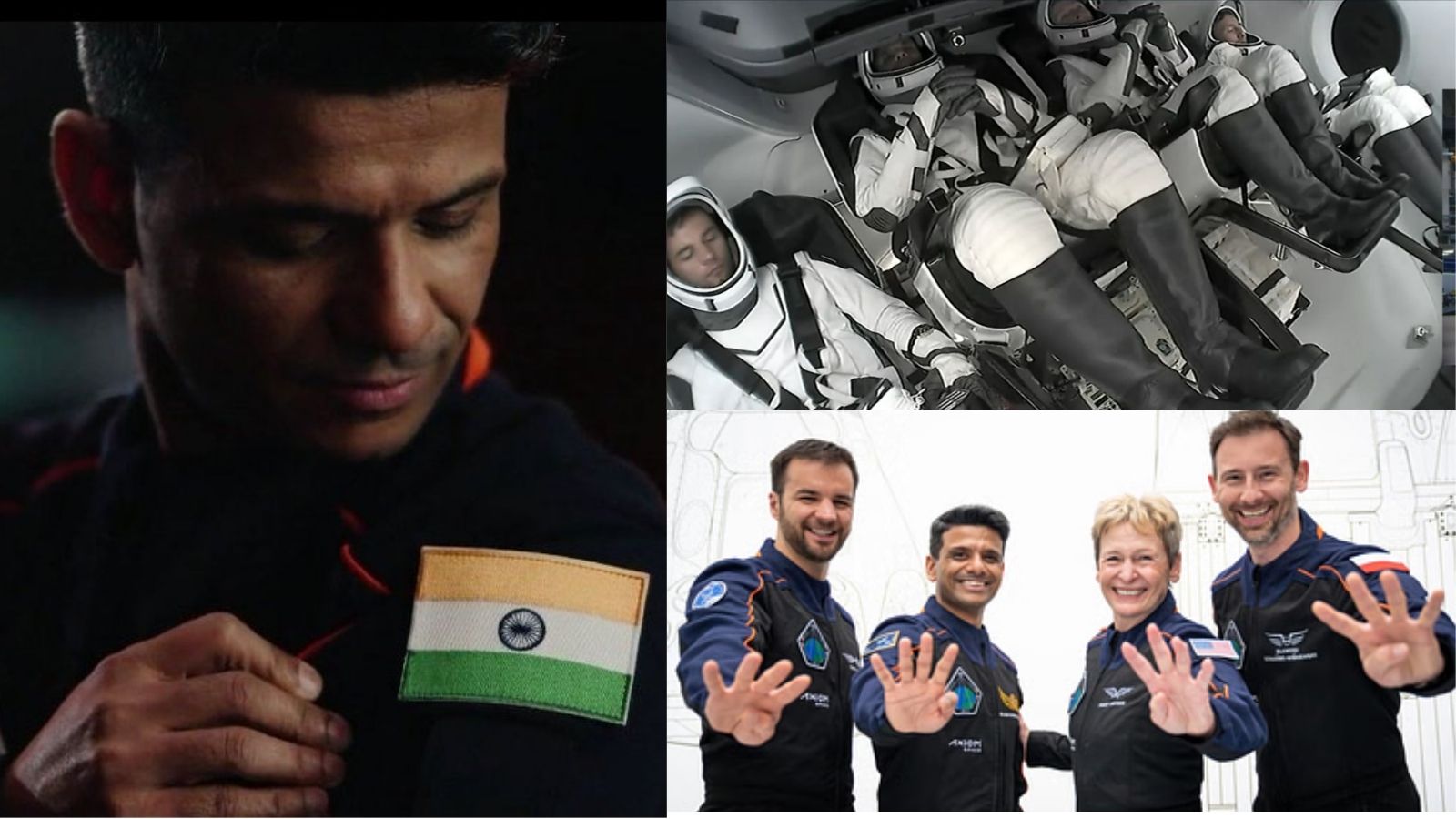 अंतरिक्ष में जाने वाले दूसरे भारतीय बने शुभांशु शुक्ला, 
