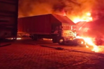 Massive fire breaks out in Bathinda factory, 3 dead, two trucks also c...