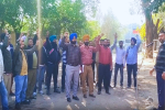 Bus workers demonstrated in Jalandhar, demanded the government to make...