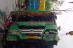 जालंधर-पठानकोट नेशनल हाईवे पर सवारियों से भरी बस पलटी, 