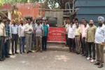 जालंधर में क्लास 4 गवर्नमेंट एम्पलाइज यूनियन पंजाब का सिविल सर्जन दफ्तर के बाहर प्रदर्शन, 