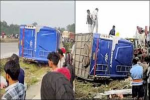 Horrific road accident in Jharkhand, 7 killed, many injured as bus ove...