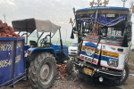 In Hoshiarpur, a high speed tractor hit a bus full of passengers, 6 pe...