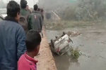 पंजाब में धुंध बनी आफत, सुखना चो में पुल से गिरी स्विफ्ट कार