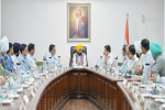 मुख्यमंत्री भगवंत सिंह मान ने सभी जिलों के DCs के साथ की मीटिंग