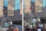 पटना के अस्पताल में लगी आग,