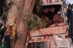 Huge accident of tipper in Hoshiarpur, the driver died on the spot in the accident