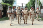 15 अगस्त से पहले जालंधर रूरल पुलिस ने निकाला फ्लैग मार्च, 
