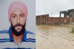 पंजाब में बाढ़ में डूबती फ़सलों को देखकर किसान को आया Heart Attack, 