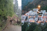 माता वैष्णो देवी यात्रा के दौरान फिर लैंडस्लाइड,