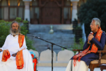 गुरुदेव श्री श्री रवि शंकर और भारत के अटॉर्नी जनरल श्री आर. वेंकटरमणी 