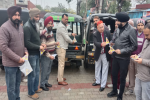 Sarbat Da Bhala Charitable Trust installed radium on vehicles and cart...