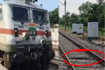 Iron rod found on railway track, conspiracy to overturn train in Lalit...