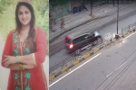 A woman going to the gym in Ludhiana was hit by a speeding car ,died on the way to the hospital