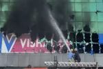 Vishal Mega Mart में लगी भीषण आग,  
