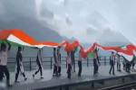 Reasi Tiranga Rally : चिनाब रेलवे पुल पर फहराया गया 735