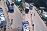 Brake of the bus coming from Amarnath Yatra to Punjab failed, people jumped from the moving bus, 8 injured