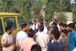 In UP, indiscriminate firing on a van full of school children early in...