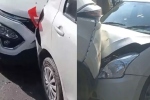 5 vehicles collided one after the other in Punjab, people narrowly esc...