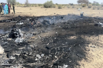Indian Air Force plane crashes in Rajasthan, people scared by loud explosion