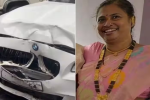 मुंबई में BMW कार ने स्कूटी सवार कपल को मारी टक्कर