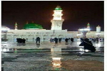 Dubai-like flood in Saudi Arabia, heavy rain in Medina, see the condition of Masjid-e-Nabavi