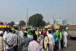 Farmers blocked Jalandhar-Ludhiana highway, sit-in in front of sugar mill in Phagwara, use these roads