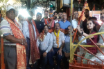 बर्ल्टन पार्क दशहरा कमेटी ने निकाली शोभायात्रा, 
