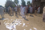 Bullets fired during nomination filing in Moga, people's files torn...